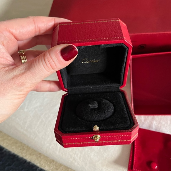 HP 🔥Cartier ring box, ring dust bag, outer box and bag! - Picture 4 of 8